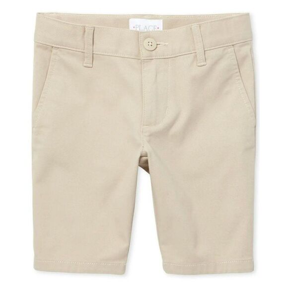 Girls Children's Place Chino Shorts - BISQUIT (6X/7) - Picture 1 of 4